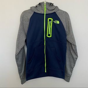 The North Face Mens Zip Up Sweatshirt with Drawstring Hood